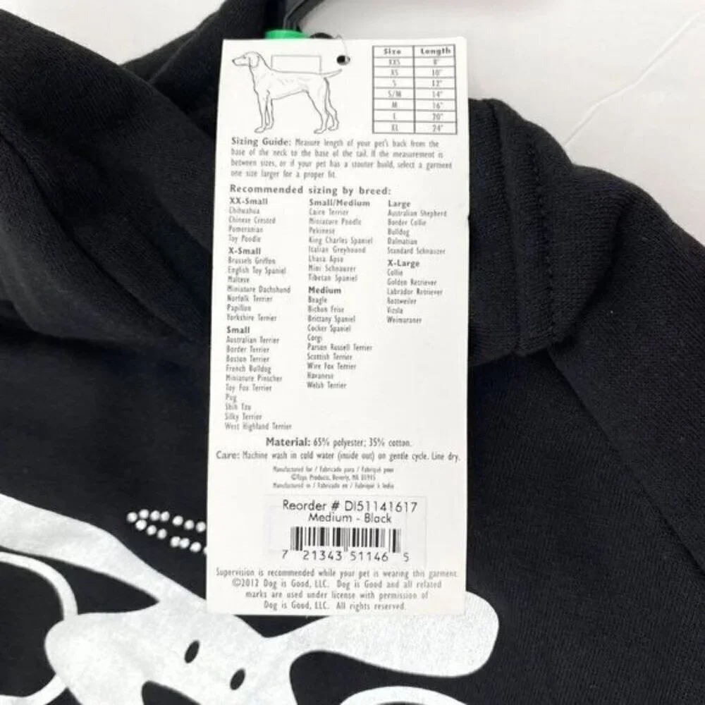 Dog Is Good Halo Hoodie Dog Sweatshirt New